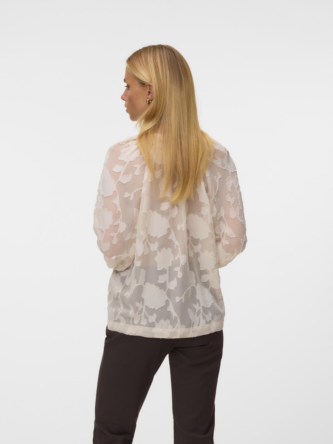 VMTHURSDAY Shirt - Oatmeal - VERO MODA & VILA Bergvik